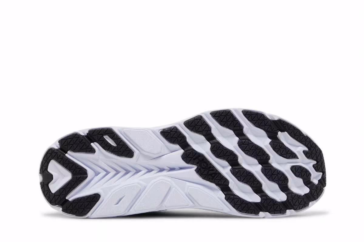 HOKA Clifton 8 Black White, view 5