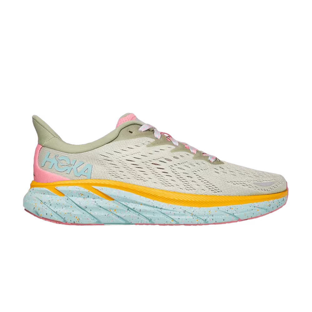 Free People Movement x HOKA Women's Clifton 8 Seaweed Green Tea