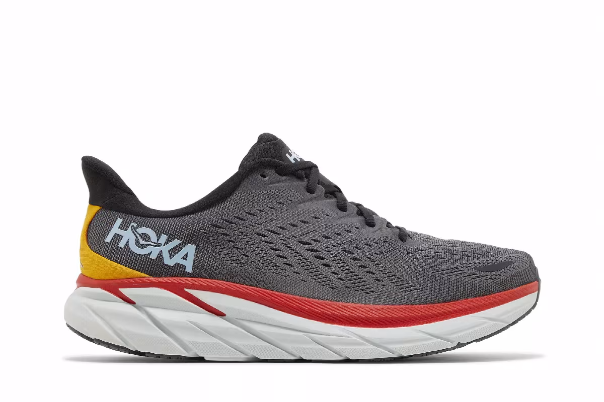 HOKA Clifton 8 Anthracite Castlerock, view 2