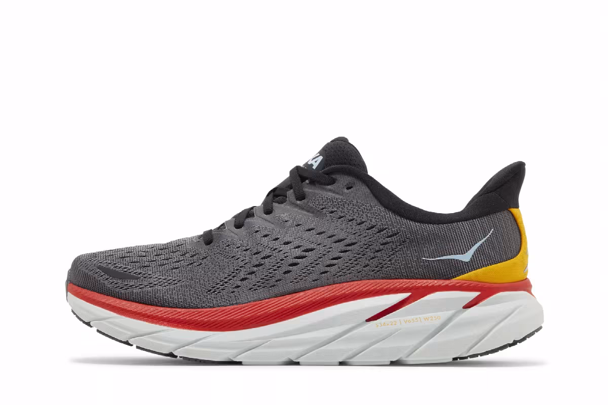 HOKA Clifton 8 Anthracite Castlerock, view 4