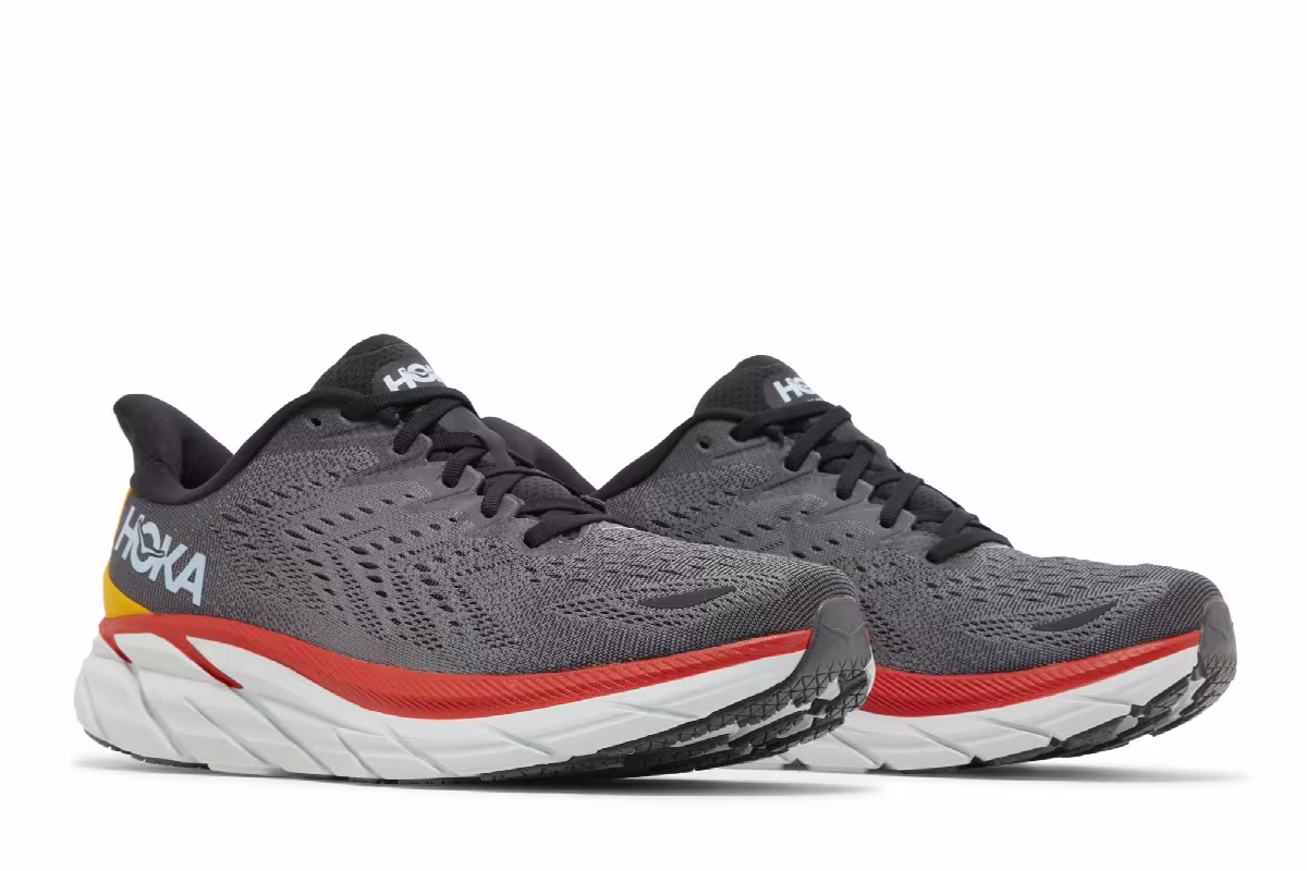 HOKA Clifton 8 Anthracite Castlerock, view 9