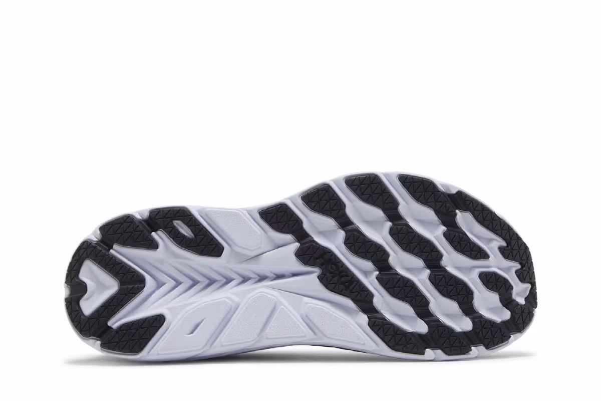 HOKA Women's Clifton 8 Black White, view 5