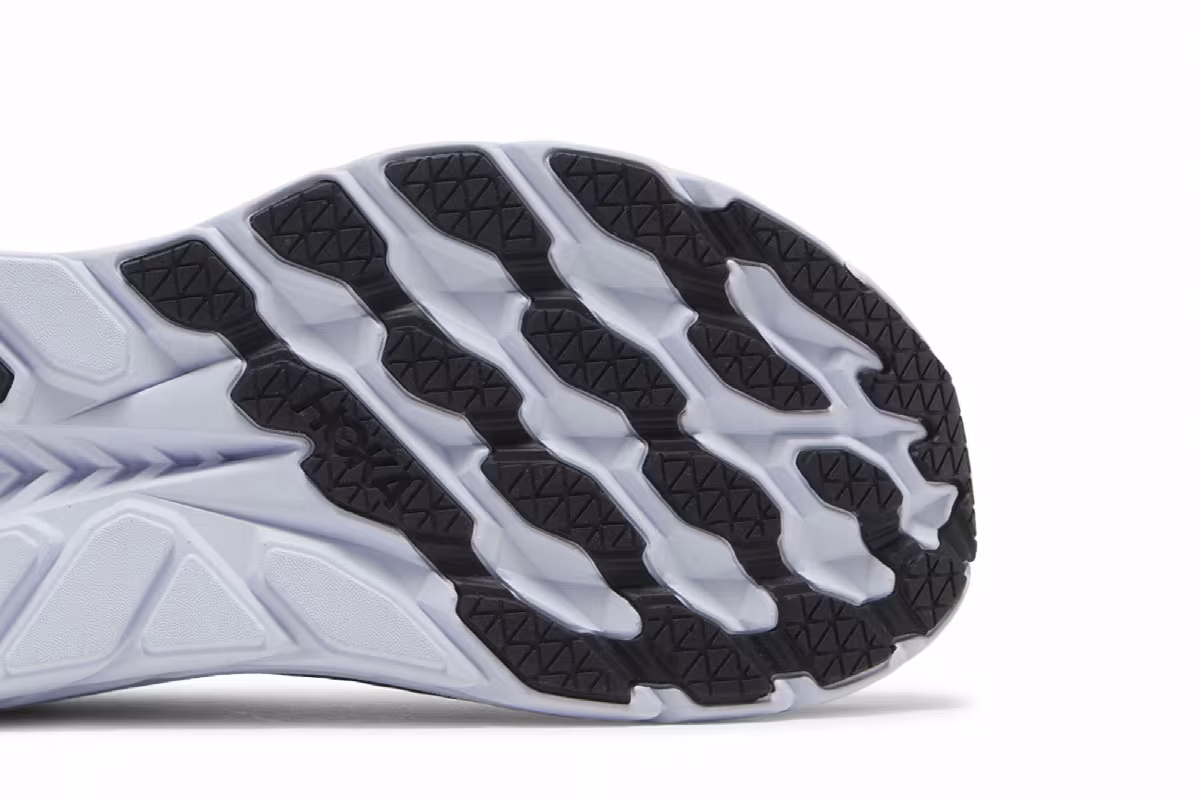 HOKA Women's Clifton 8 Black White, view 6