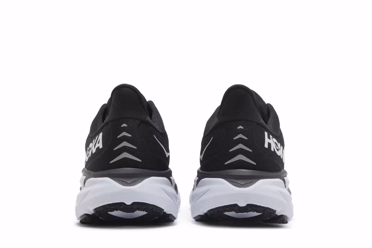 HOKA Women's Clifton 8 Black White, view 7