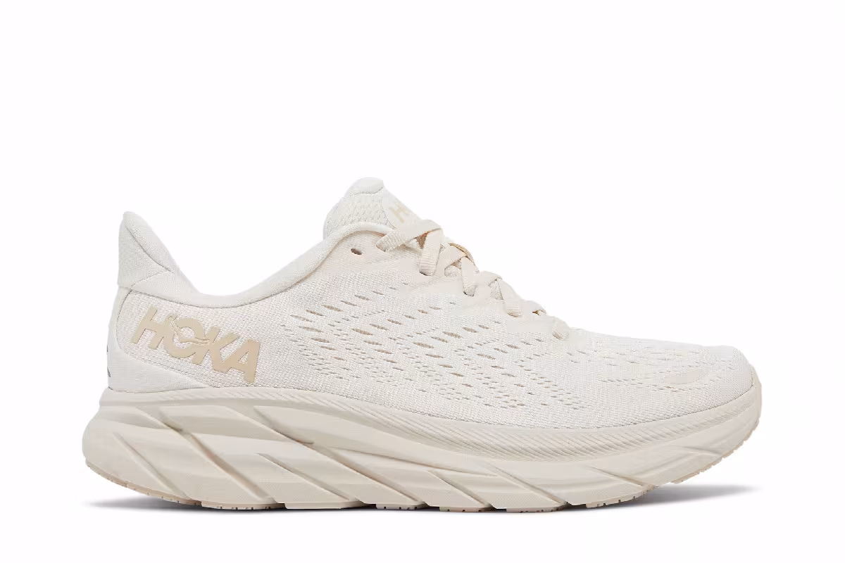 HOKA Women's Clifton 8 Eggnog, view 2