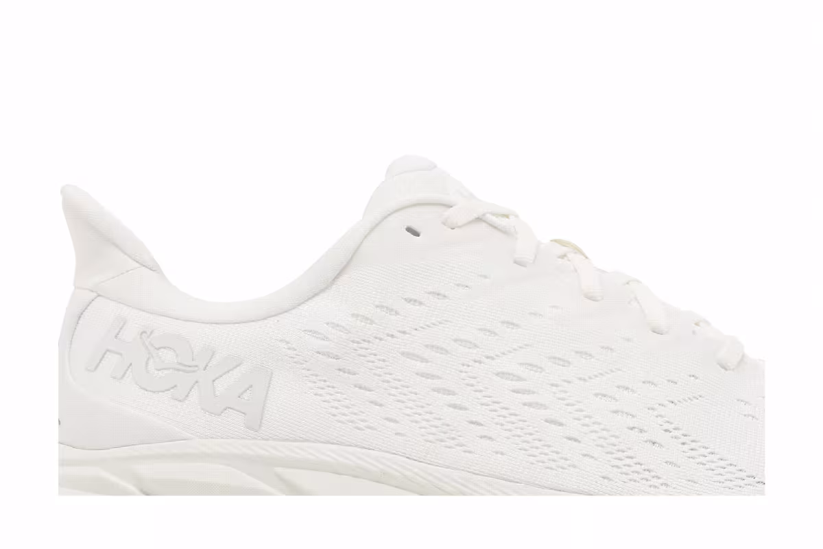 HOKA Clifton 8 Triple White, view 3