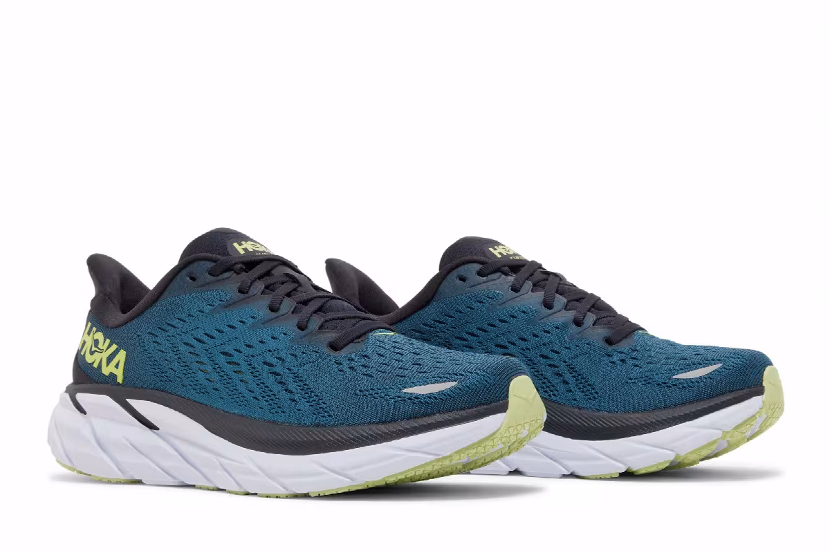 HOKA Clifton 8 Blue Coral Butterfly, view 9