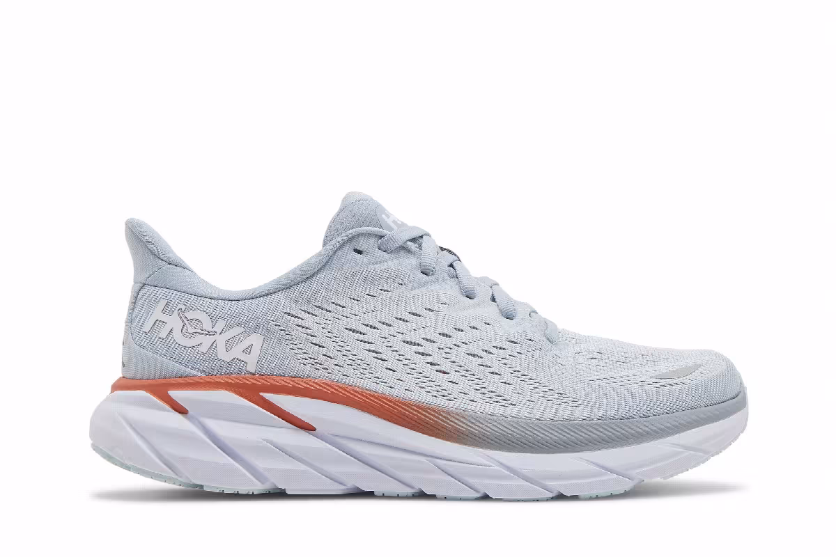 HOKA Women's Clifton 8 Blue Fog, view 2