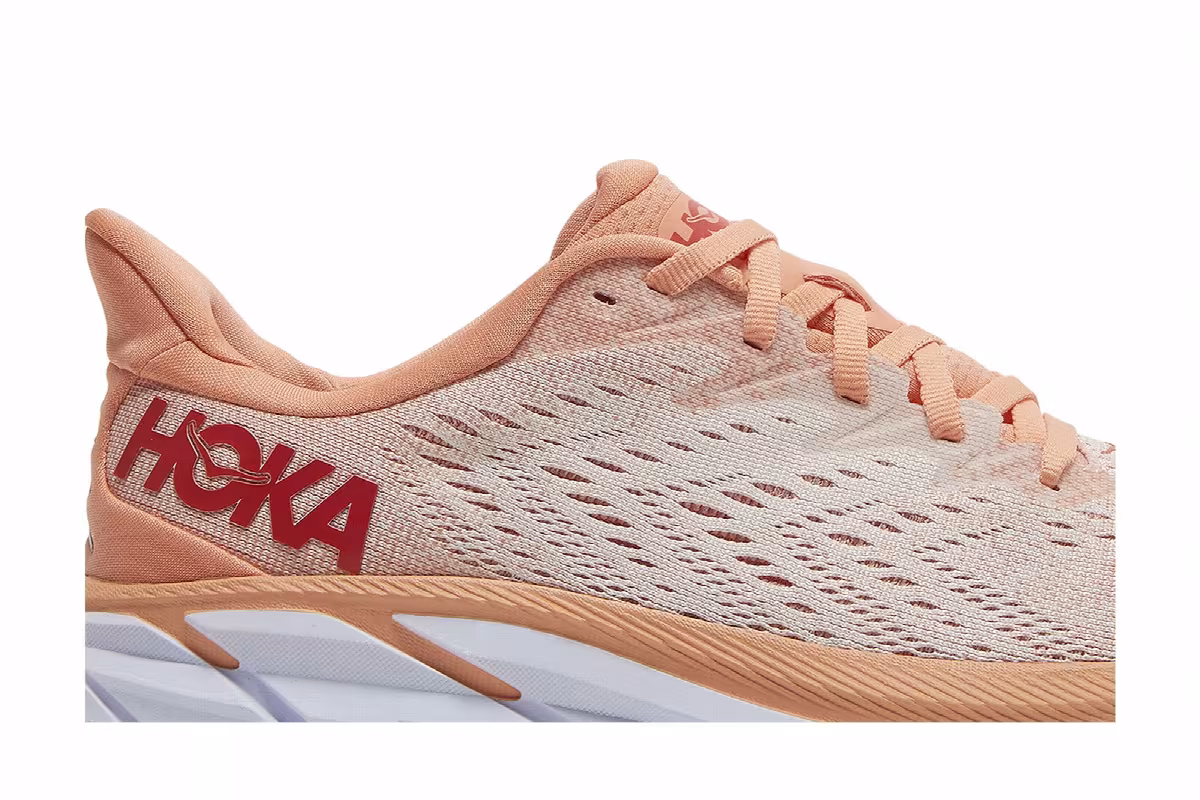 HOKA Women's Clifton 8 Cantaloupe, view 3