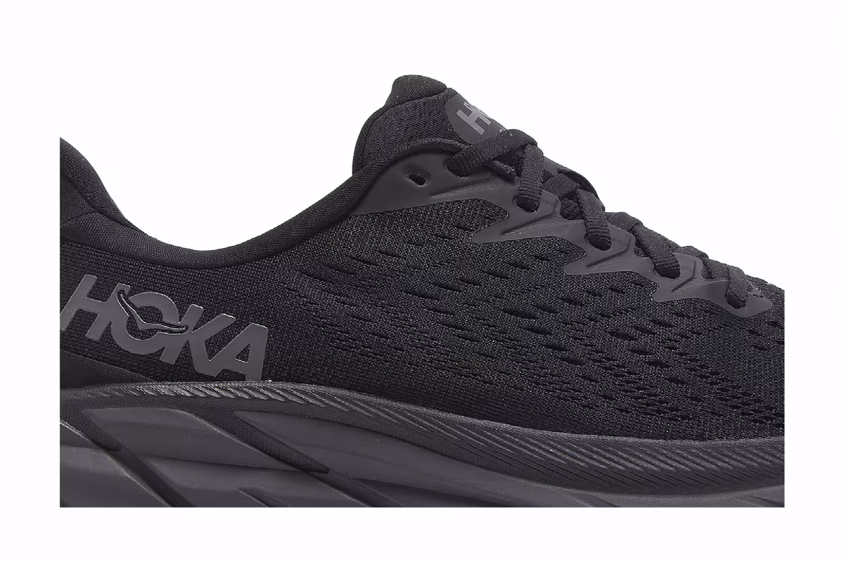 HOKA Women's Clifton 8 Black, view 3