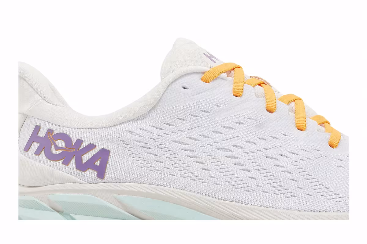 HOKA Women's Clifton 8 Blanc De Blanc, view 3