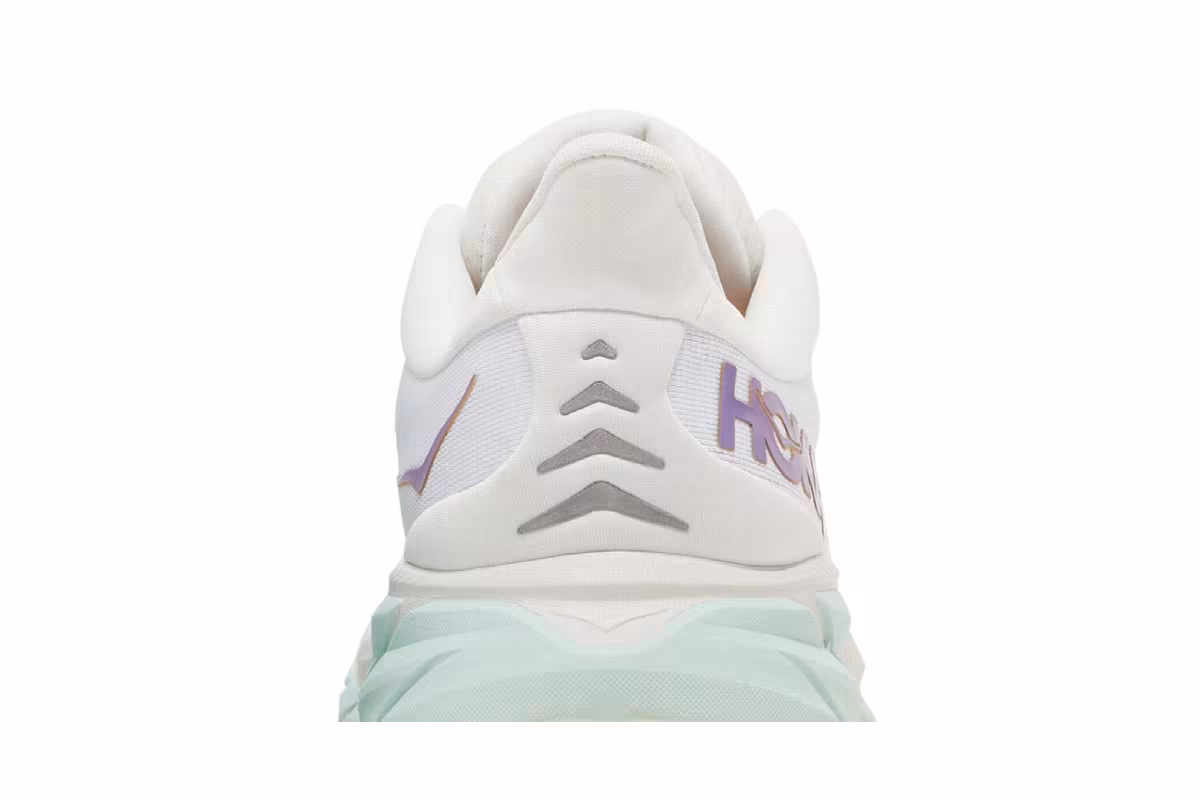 HOKA Women's Clifton 8 Blanc De Blanc, view 8
