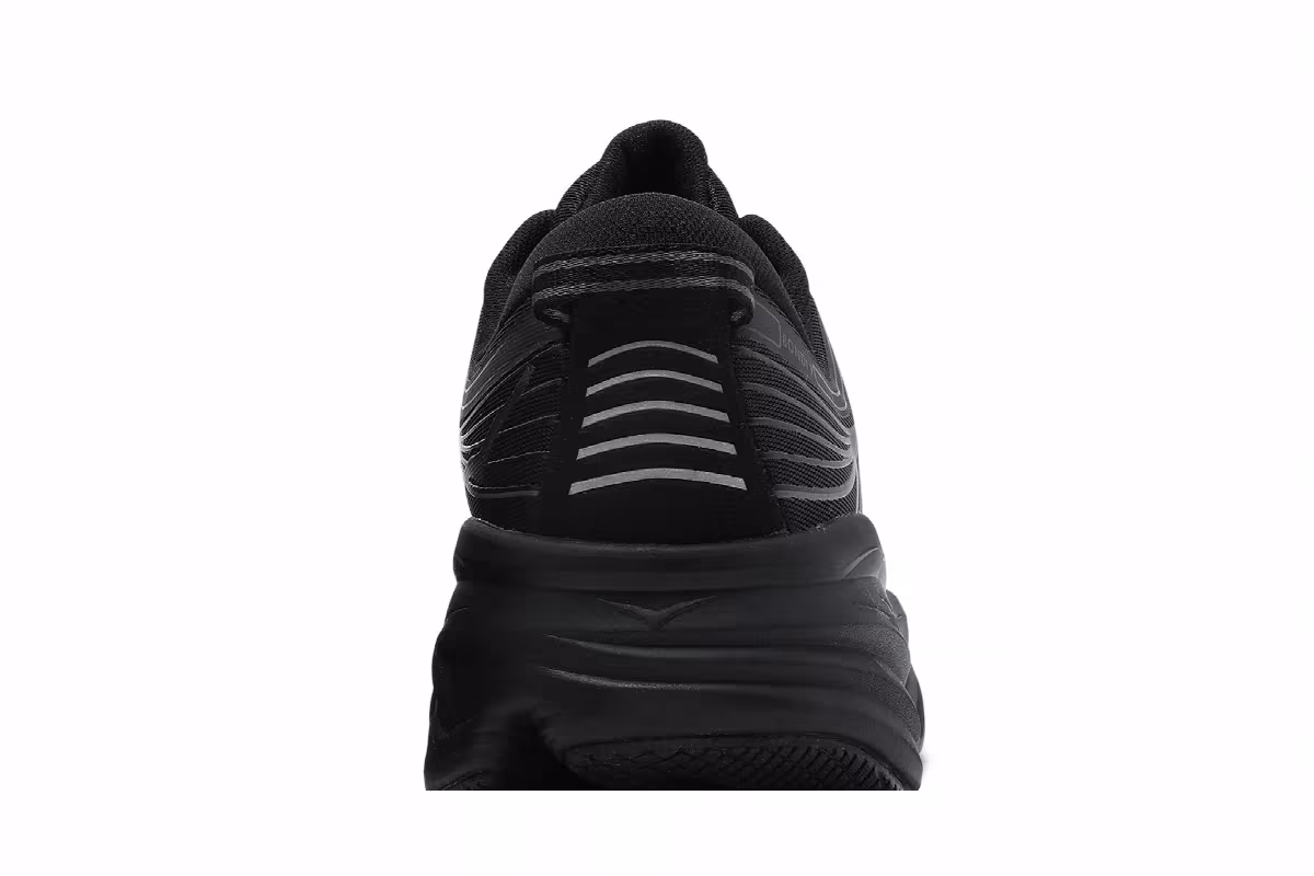 HOKA Bondi 7 Black, view 8