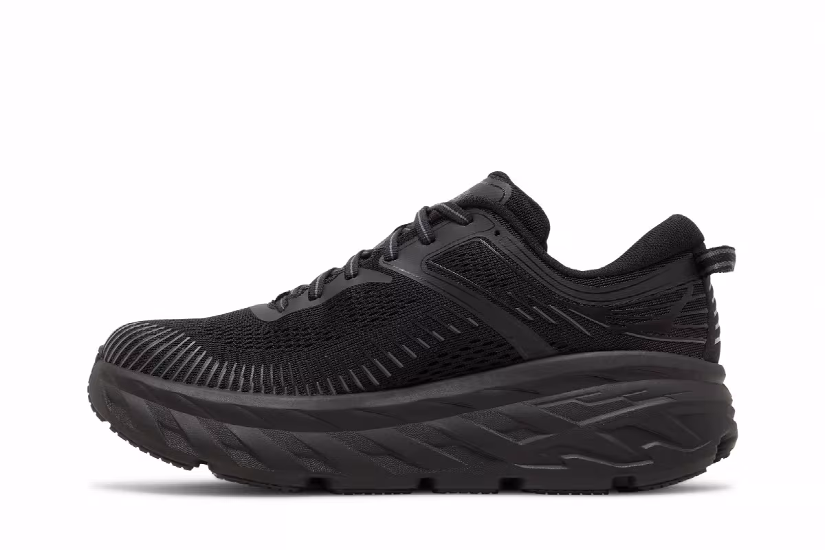 HOKA Women's Bondi 7 Black, view 4