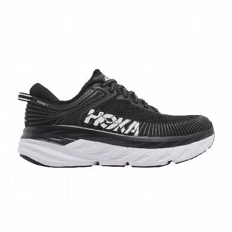 HOKA Wmns Bondi 7 'Black White'
