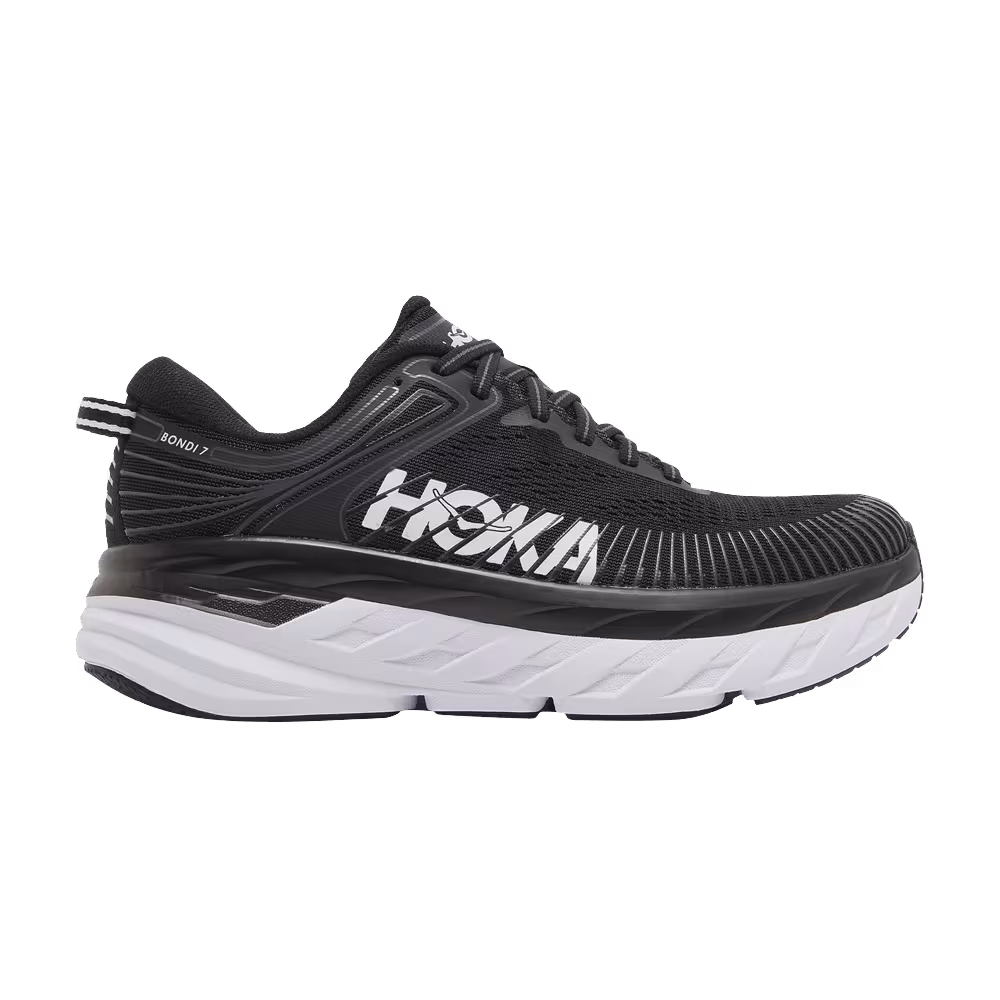 HOKA Women's Bondi 7 Black White