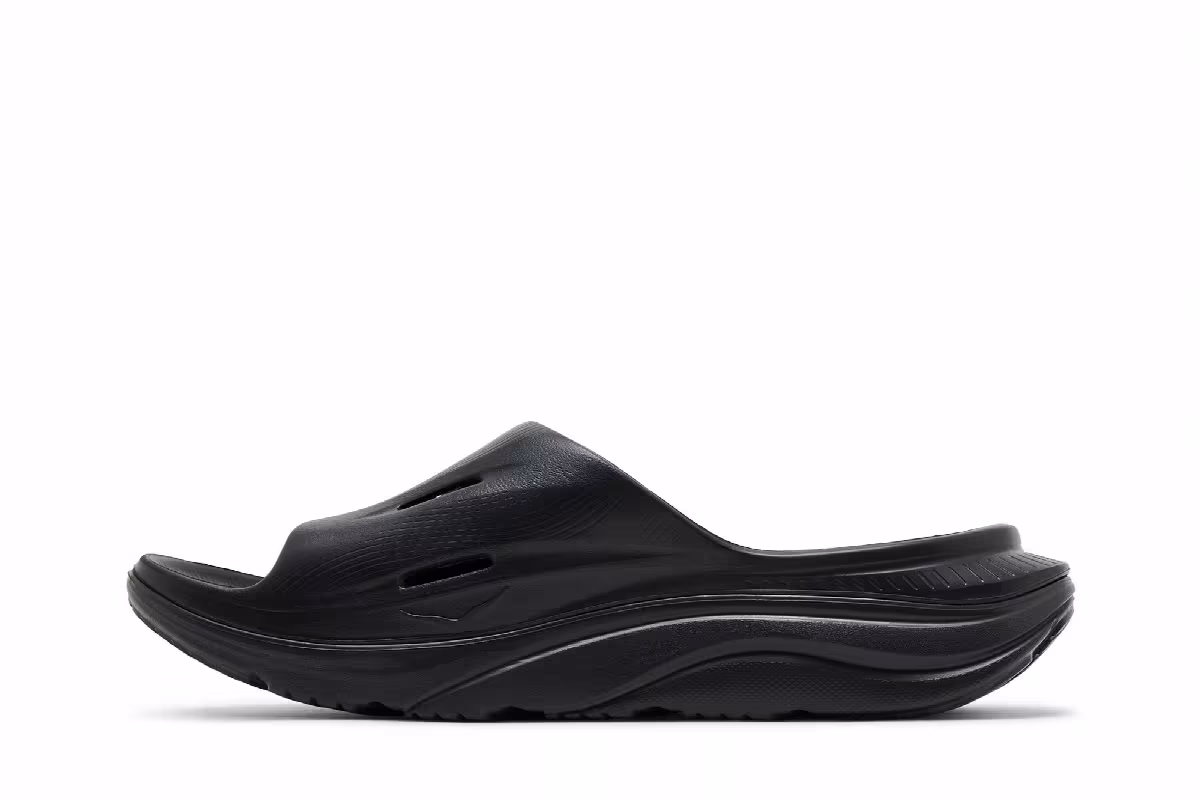 HOKA Ora Recovery Slide 3 Black, view 4
