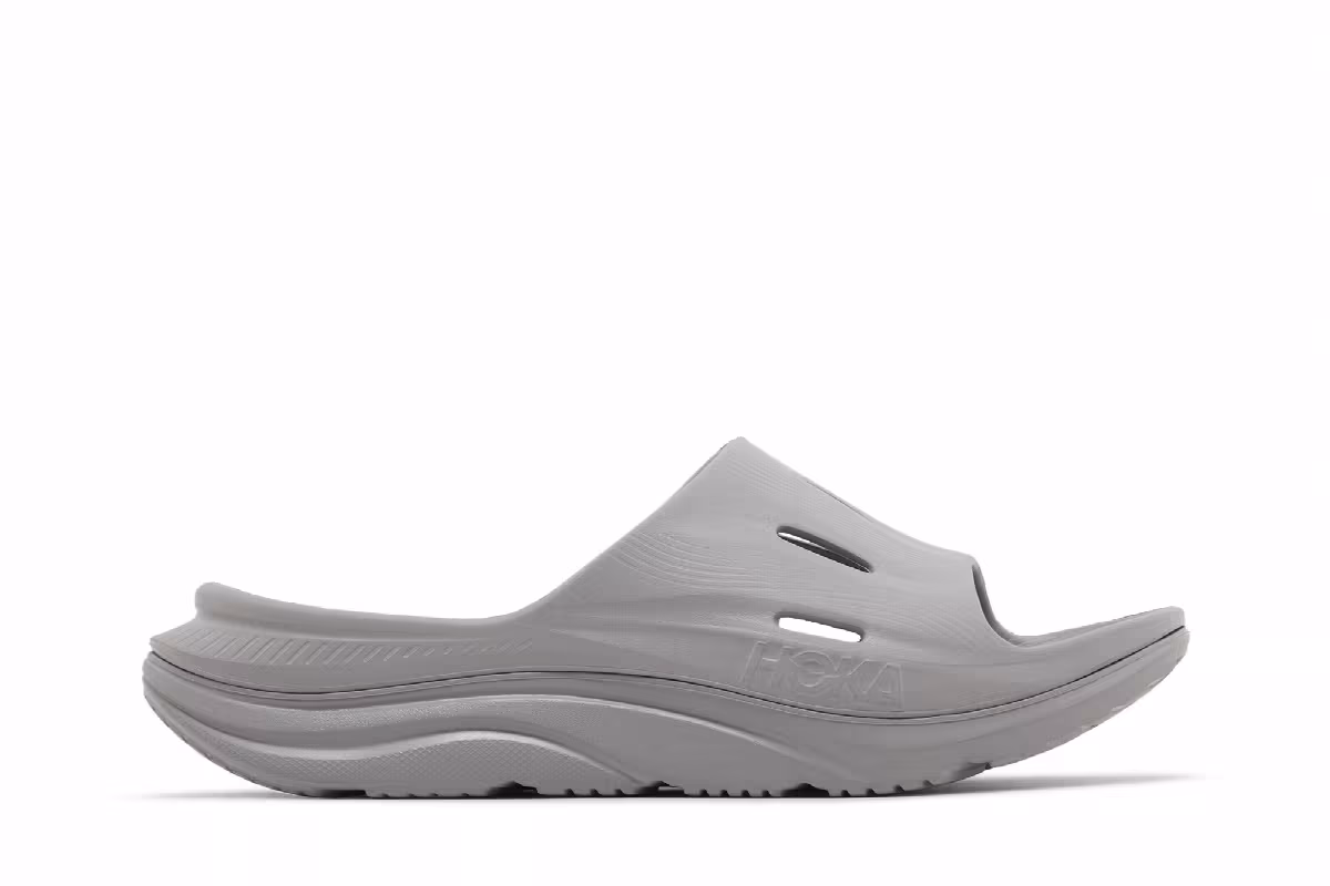 HOKA Ora Recovery Slide 3 Grey, view 2