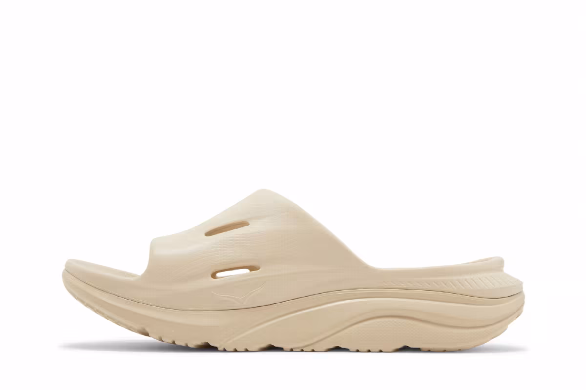 HOKA Ora Recovery Slide 3 Shifting Sand, view 4