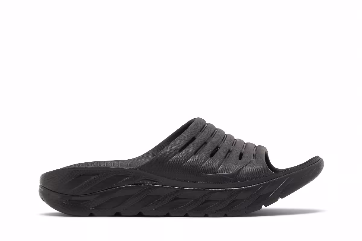 HOKA Ora Recovery Slide Black, view 2