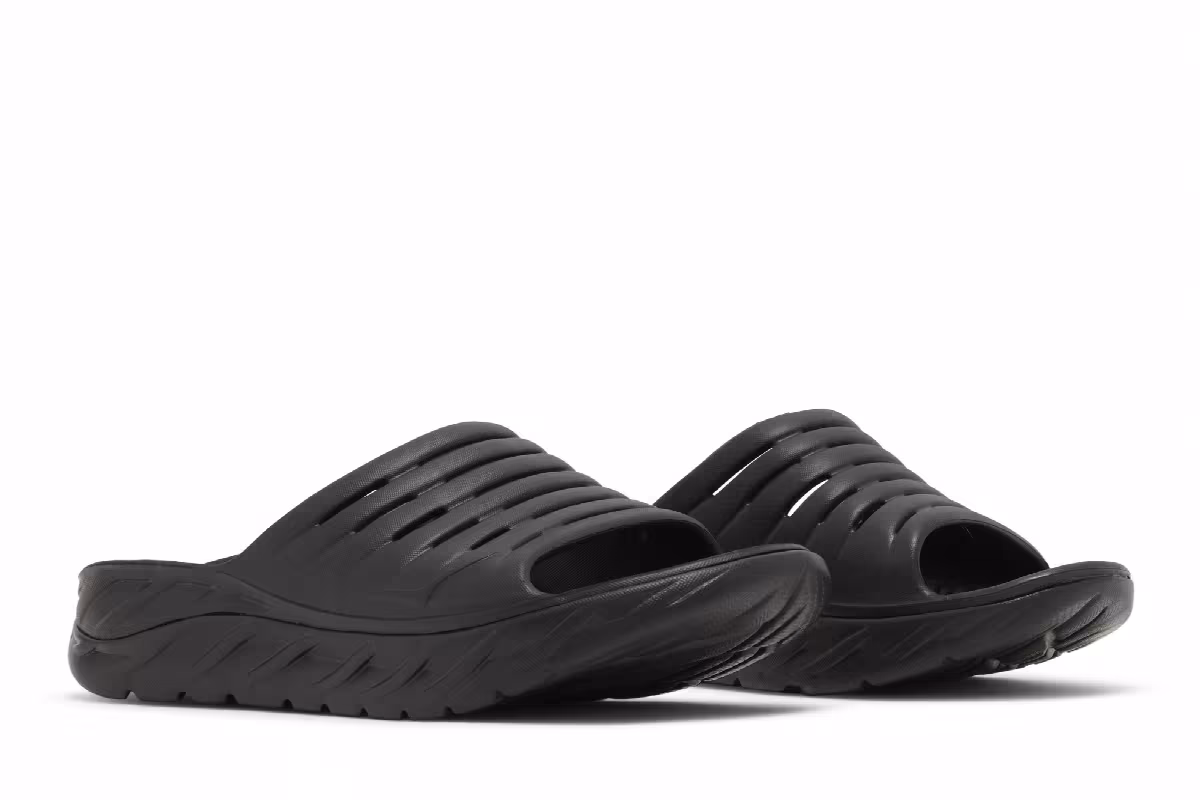 HOKA Ora Recovery Slide Black, view 9