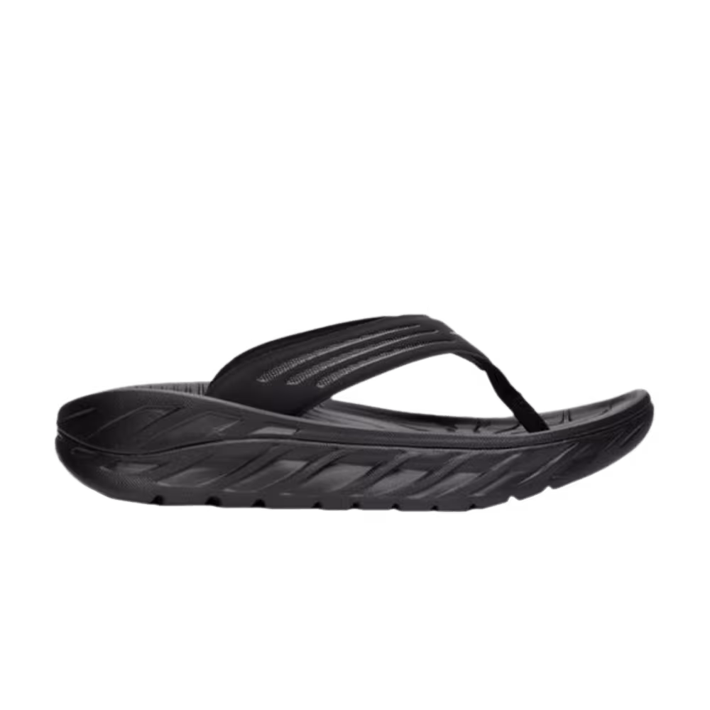 HOKA Ora Recovery Flip Slide Black