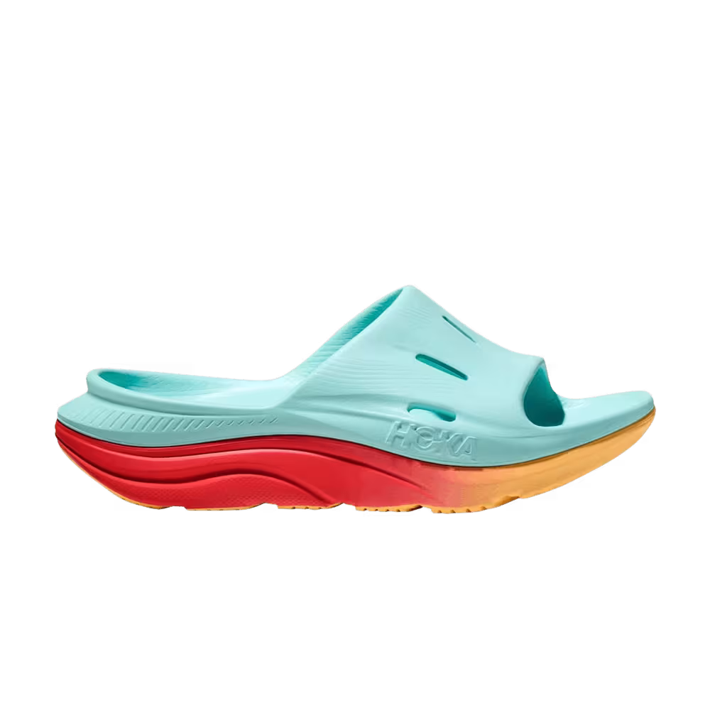 HOKA Ora Recovery Slide 3 Cloudless Cerise