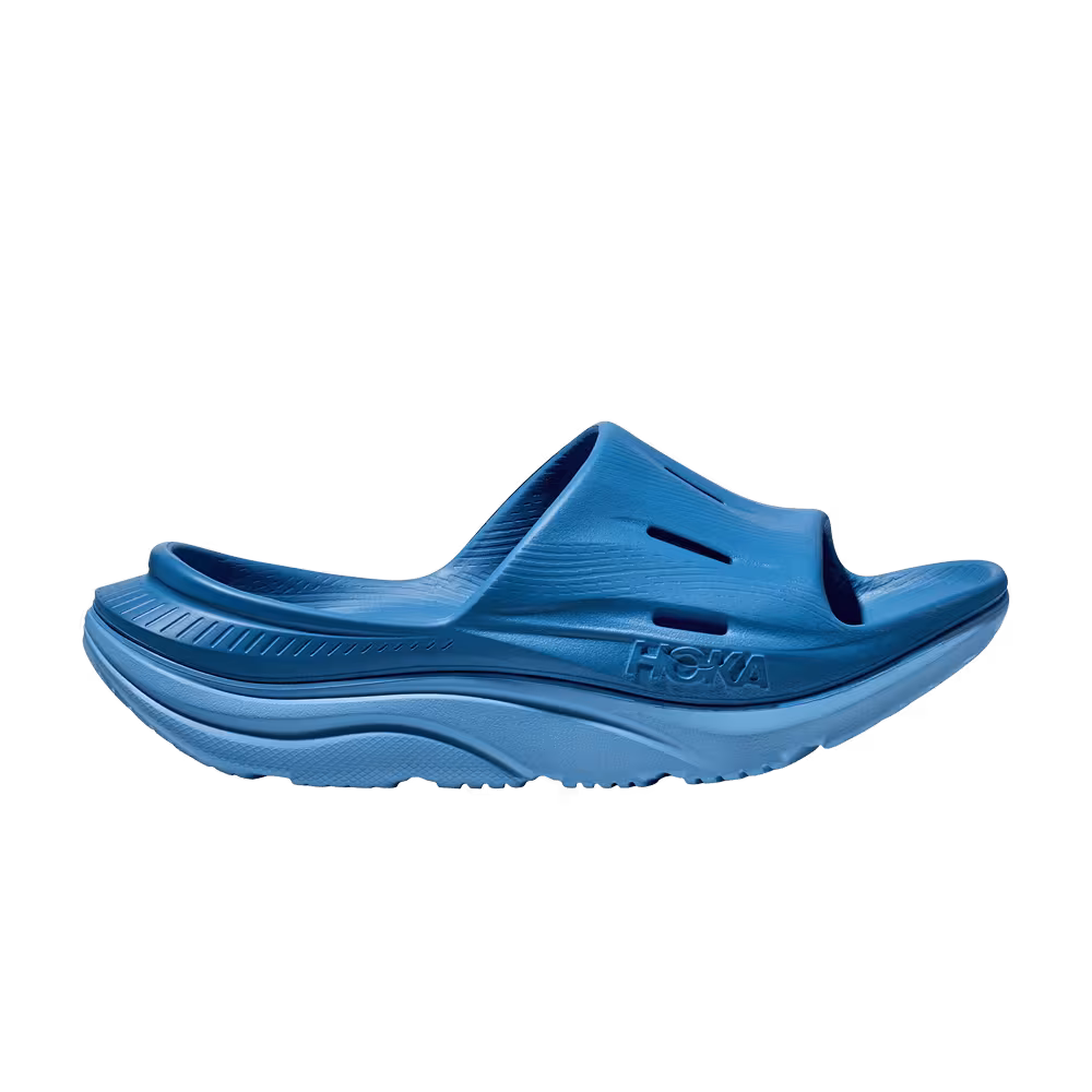 HOKA Ora Recovery Slide 3 Coastal Sky All Aboard