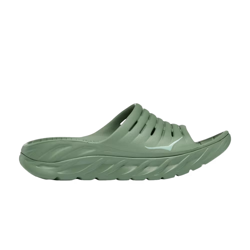 HOKA Ora Recovery Slide Loden Frost Smoke Green