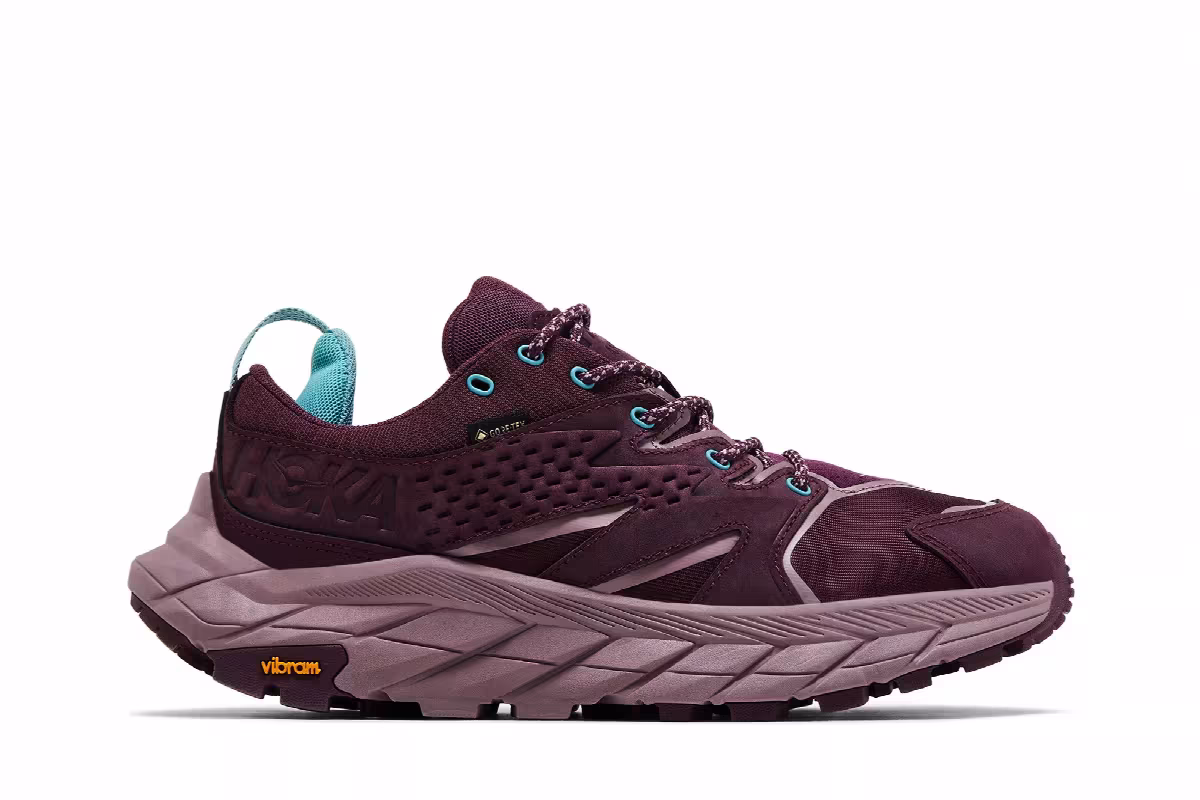 HOKA Women's Anacapa Low GORE-TEX Grape Wine Elderberry, view 2