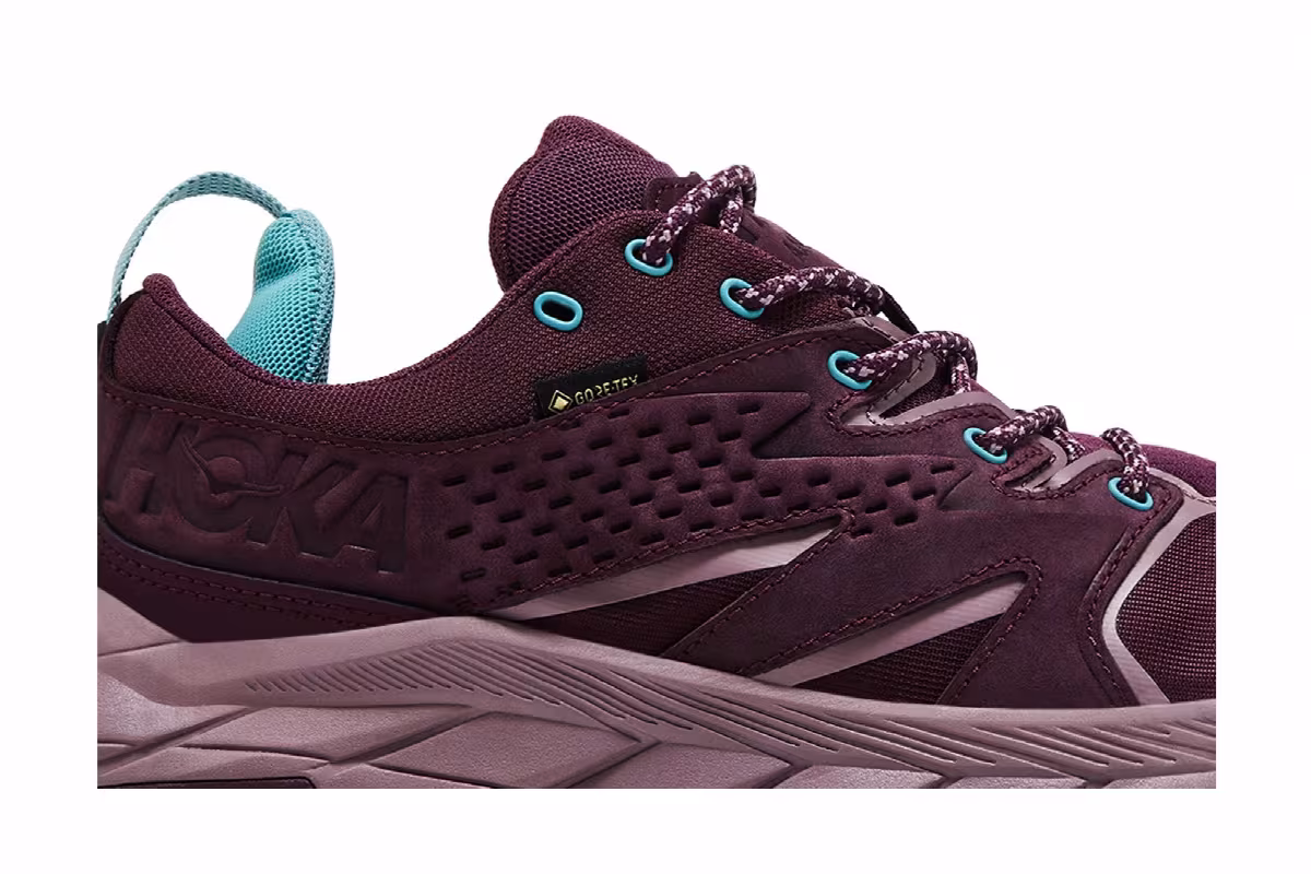 HOKA Women's Anacapa Low GORE-TEX Grape Wine Elderberry, view 3