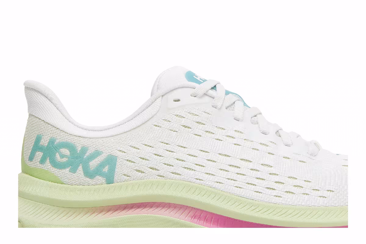 HOKA Women's Kawana Blanc de Blanc Butterfly, view 3