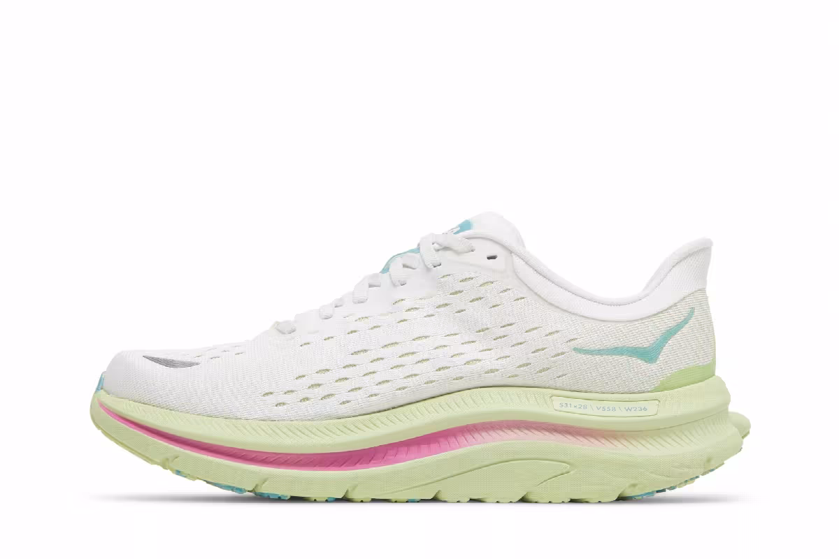 HOKA Women's Kawana Blanc de Blanc Butterfly, view 4