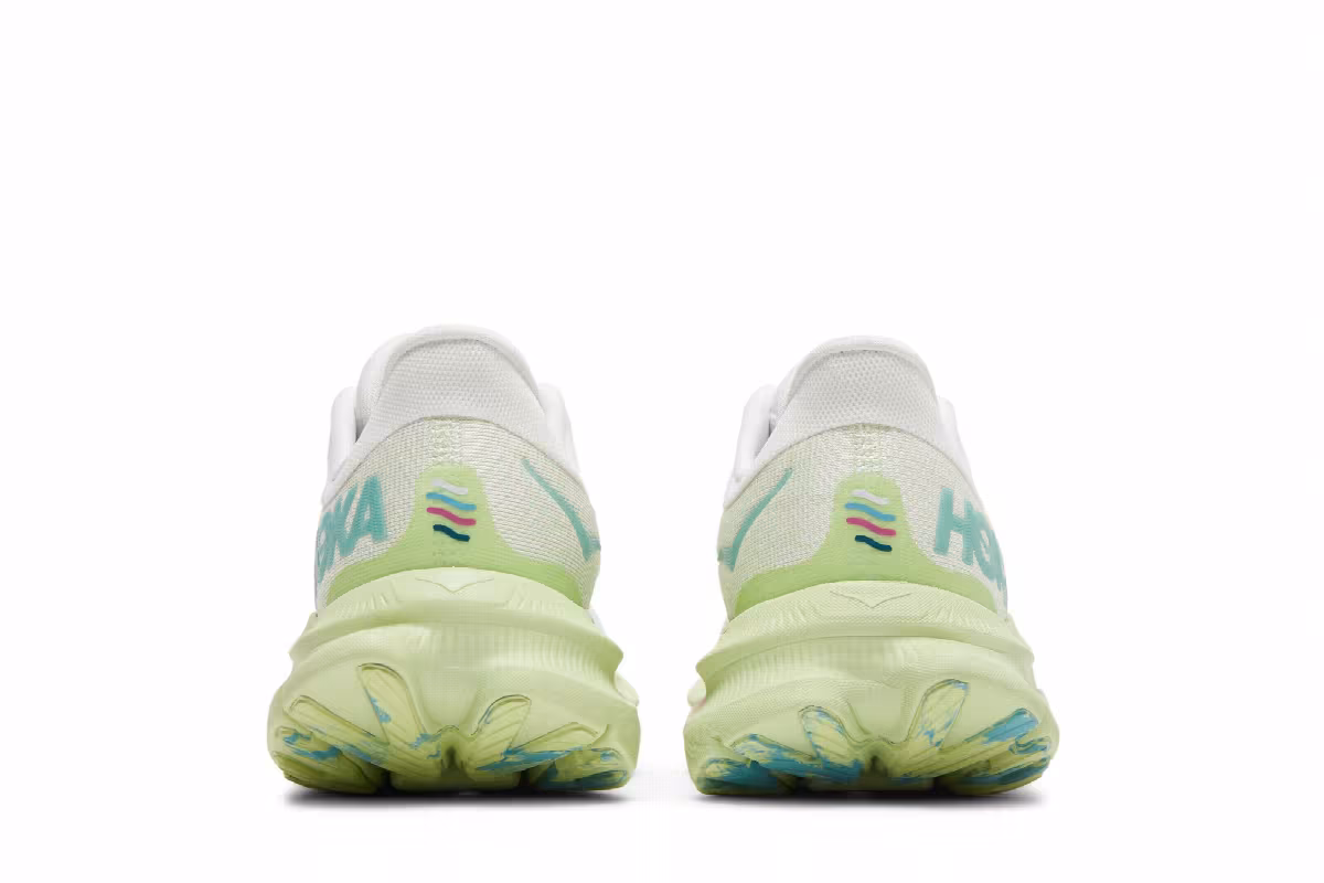 HOKA Women's Kawana Blanc de Blanc Butterfly, view 7