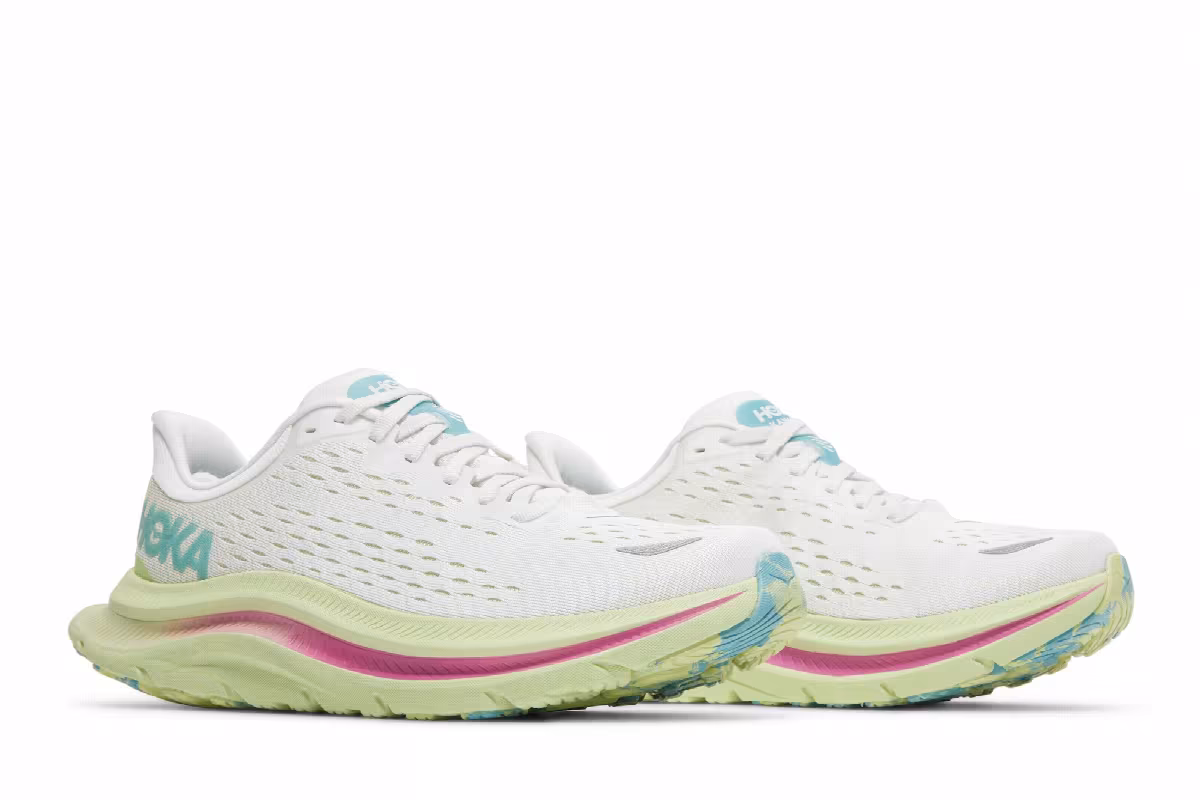 HOKA Women's Kawana Blanc de Blanc Butterfly, view 9
