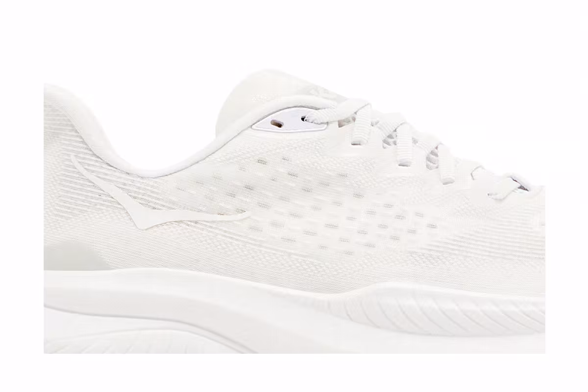 HOKA Women's Mach 6 LA White, view 3