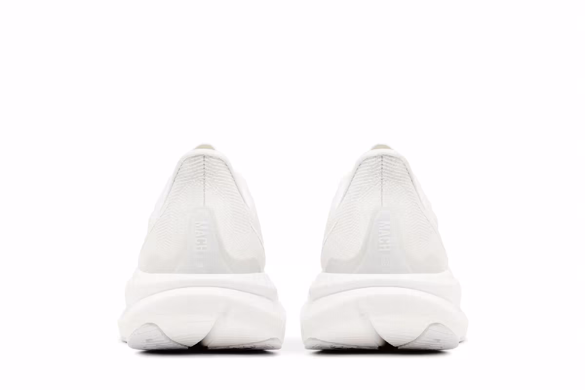 HOKA Women's Mach 6 LA White, view 7