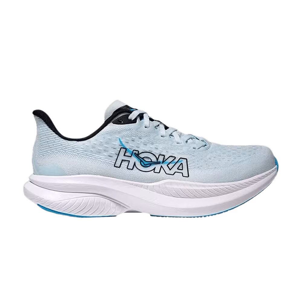 HOKA Women's Mach 6 Wide Tundra Raindrop