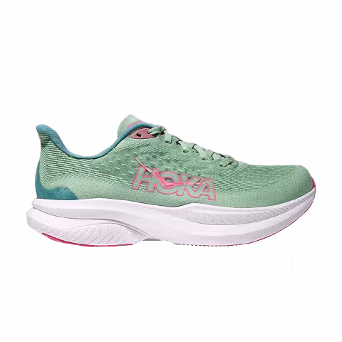 HOKA Wmns Mach 6 Wide 'Jadeite Alpine Blue'