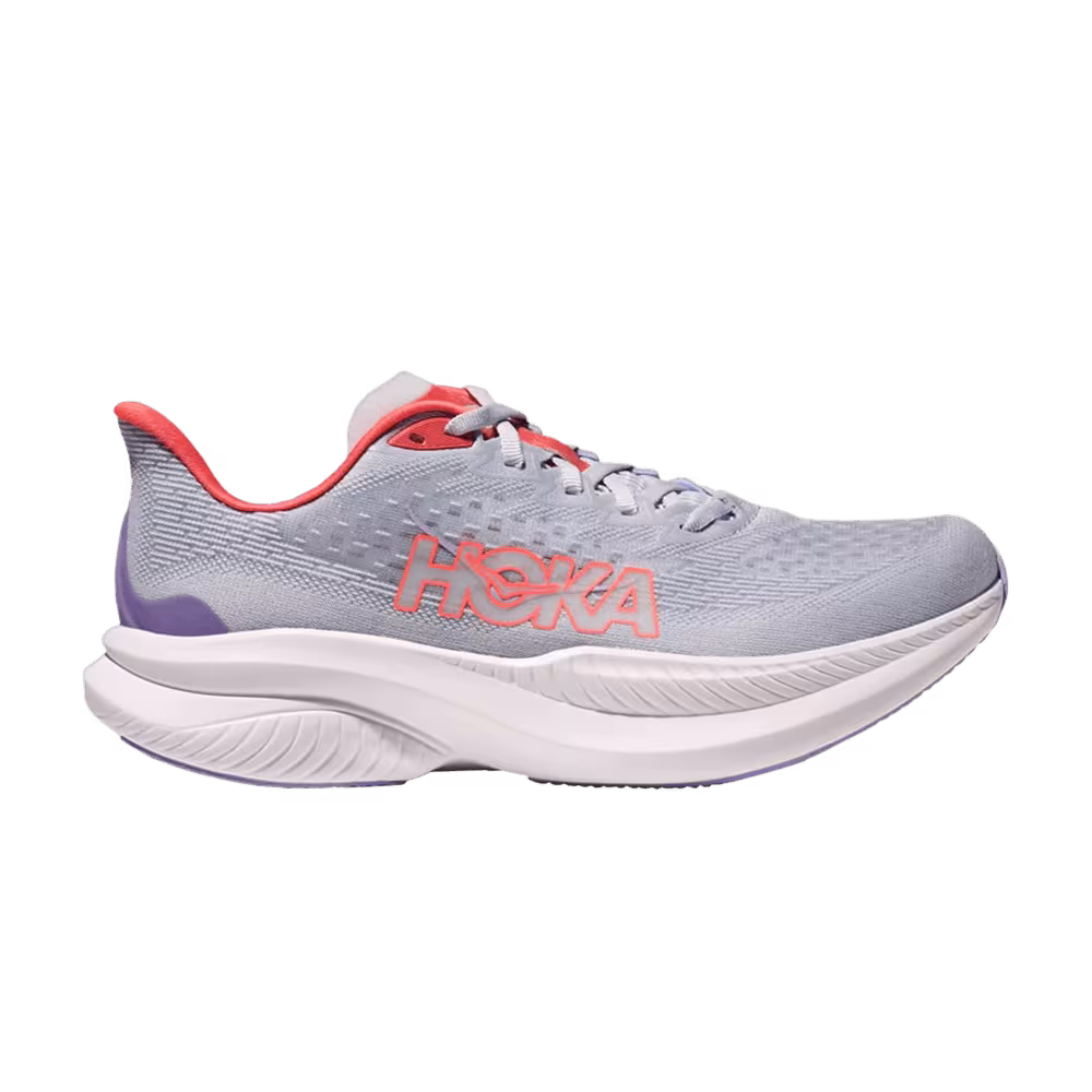 HOKA Women's Mach 6 Wide Pale Dusk Gull