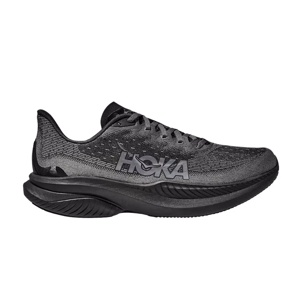 HOKA Mach 6 Wide Black Outer Orbit