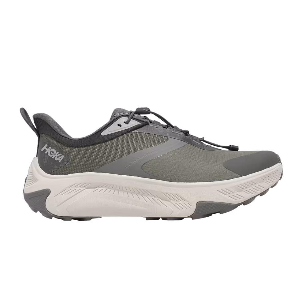 HOKA Transport 2 Wide Grey White