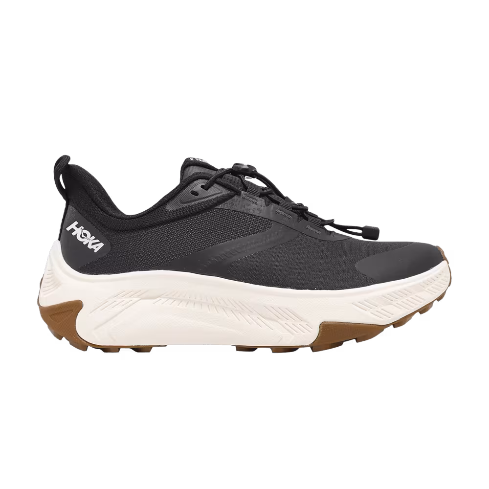 HOKA Women's Transport 2 D Wide Black Alabaster