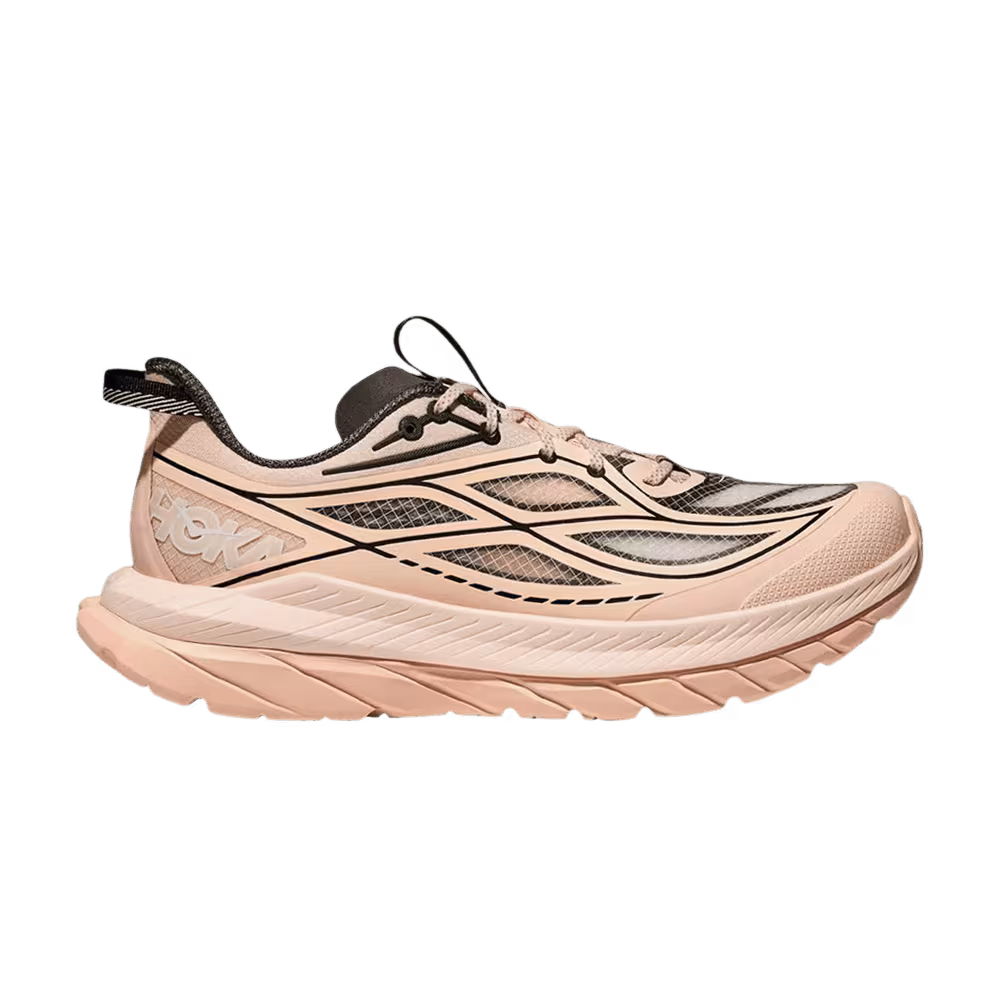 HOKA Women's Mach Remastered Tangerine Glow Asphalt Grey