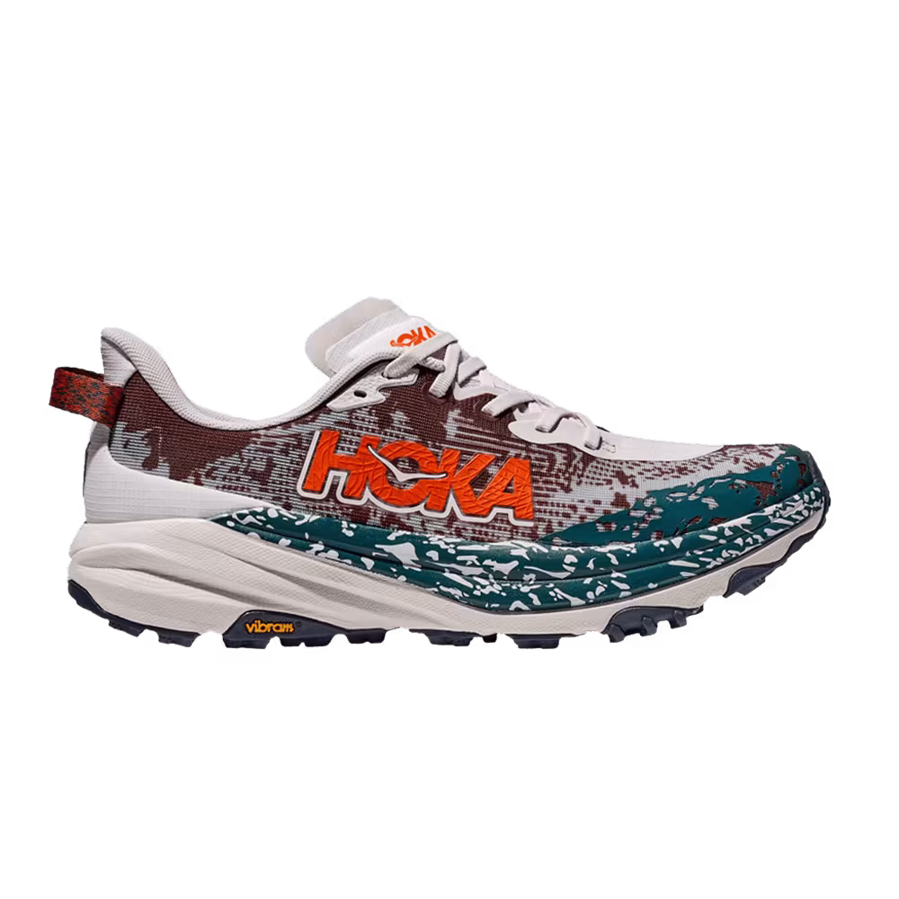 HOKA Speedgoat 6 2E Wide Putty Blue Twilight