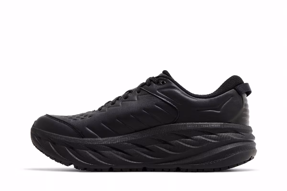 HOKA Bondi SR Triple Black, view 4