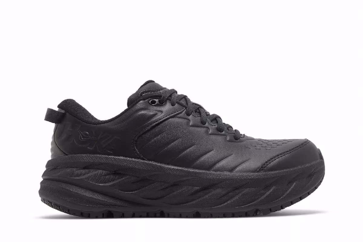 HOKA Women's Bondi SR Triple Black, view 2