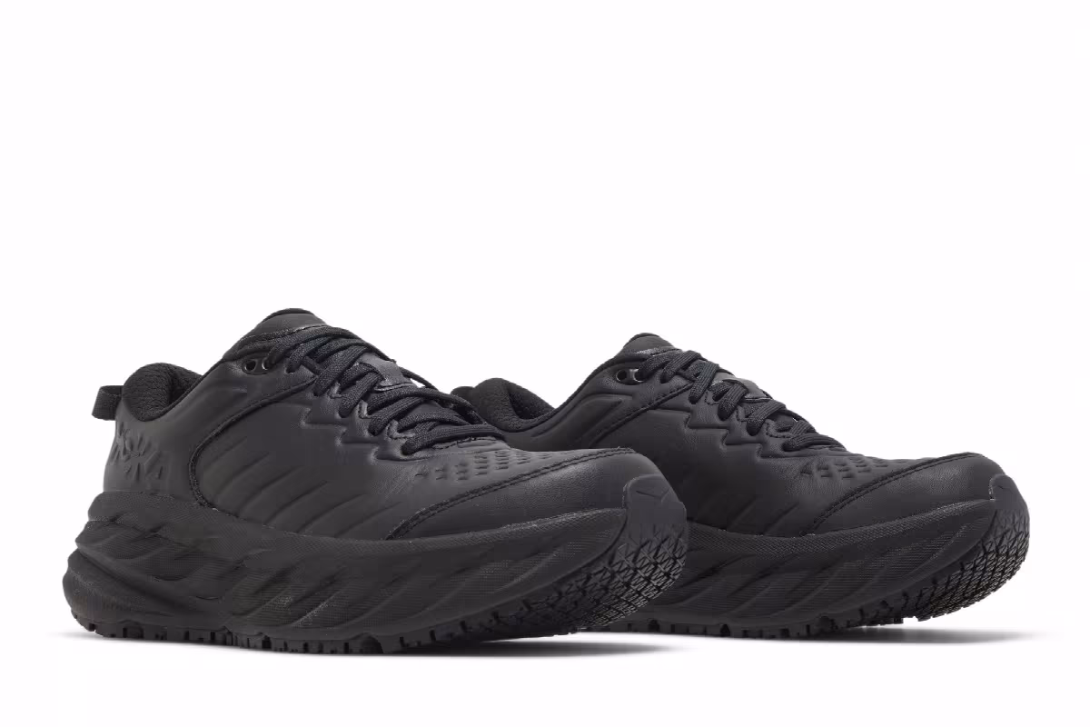 HOKA Women's Bondi SR Triple Black, view 9