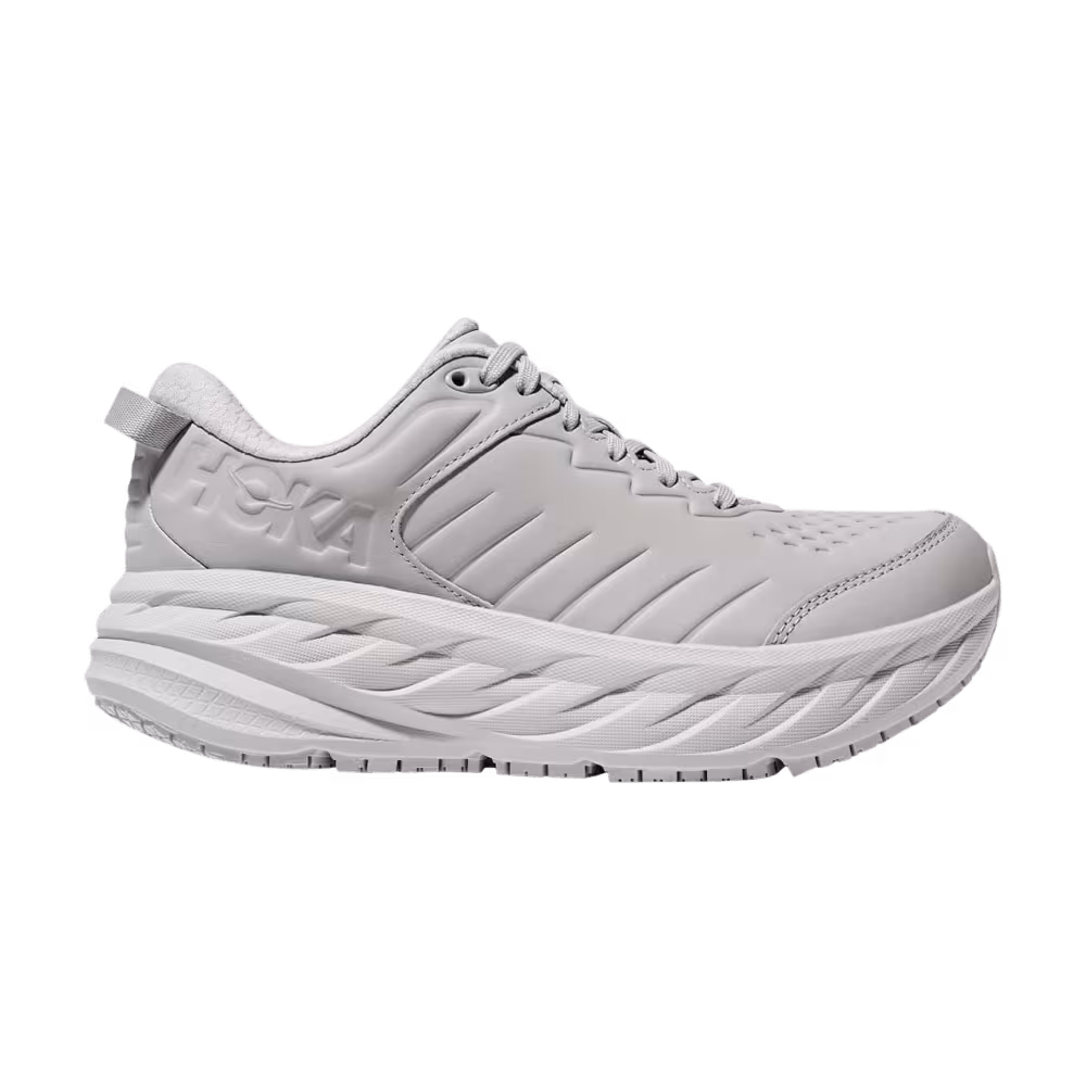 HOKA Bondi SR 2E Wide Harbor Mist Luna Rock
