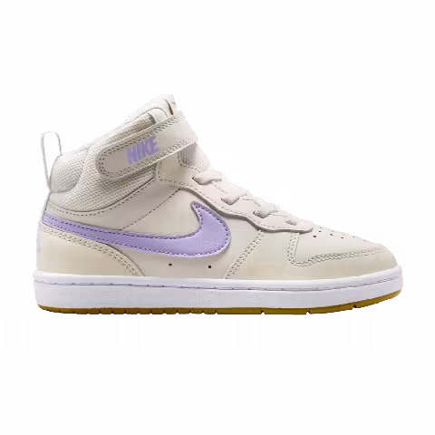 Nike Court Borough Mid 2 SE PS 'Light Orewood Brown Lilac Bloom'